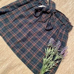 AE Plaid Mini Skirt